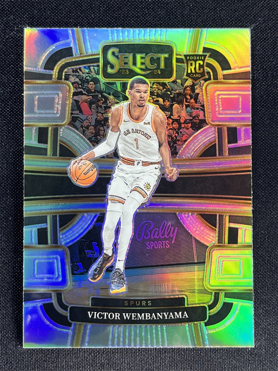 2023-24 Panini Select Victor Wembanyama #87 Silver Prizm Concourse Rookie RC