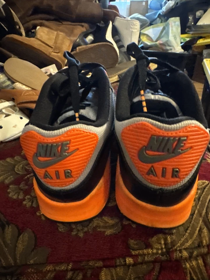 Talla 7 Juvenil Nike Air Max 90 Total Naranja Foto 3 de 4