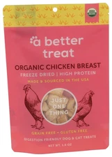 A Better Treat Dog Treat Freeze Dried Chicken Original 1 oz (Pack of 5)