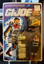 METAL-HEAD GI JOE 1989 HASBRO ACTION FIGURE MOSC