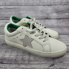 Vintage Havana Adina 3 Gray Star White Glitter Sneakers Size 5.5