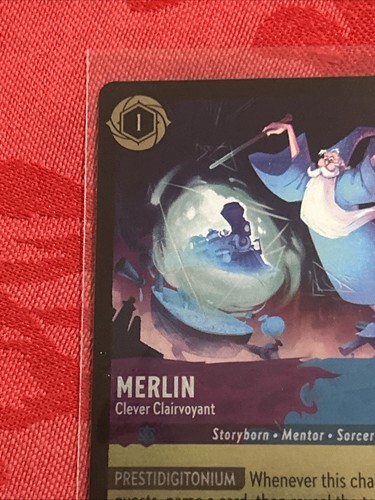 FOIL Lorcana Archazia's Island - Merlin - Clever Clairvoyant - 67/204 - FOIL - Picture 3 of 7