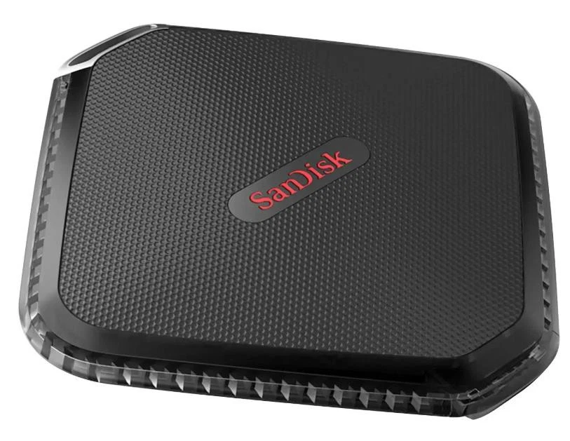 SanDisk Extreme 480GB External USB 3.0 Portable SSD 480GB SDSSDEXT-480G-G25 - Image 2 of 3
