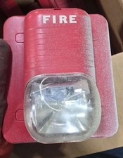 Lot of 5- SpectrAlert Classic System Sensor Strobe MODEL S241575 & S1224MC - Fire Alarm Part