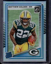 2025 Donruss Optic- Rated Rookie Prizm- Matthew Golden #205 (RC)