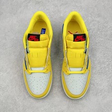 Size 8 - Travis Scott x Air Jordan 1 Retro OG SP Low Canary W for