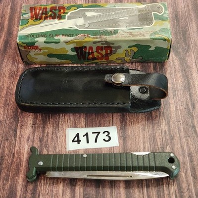 Edge Mark WASP Lockback Slim Boot Folding 4.75'' Closed Knife Made In Japan