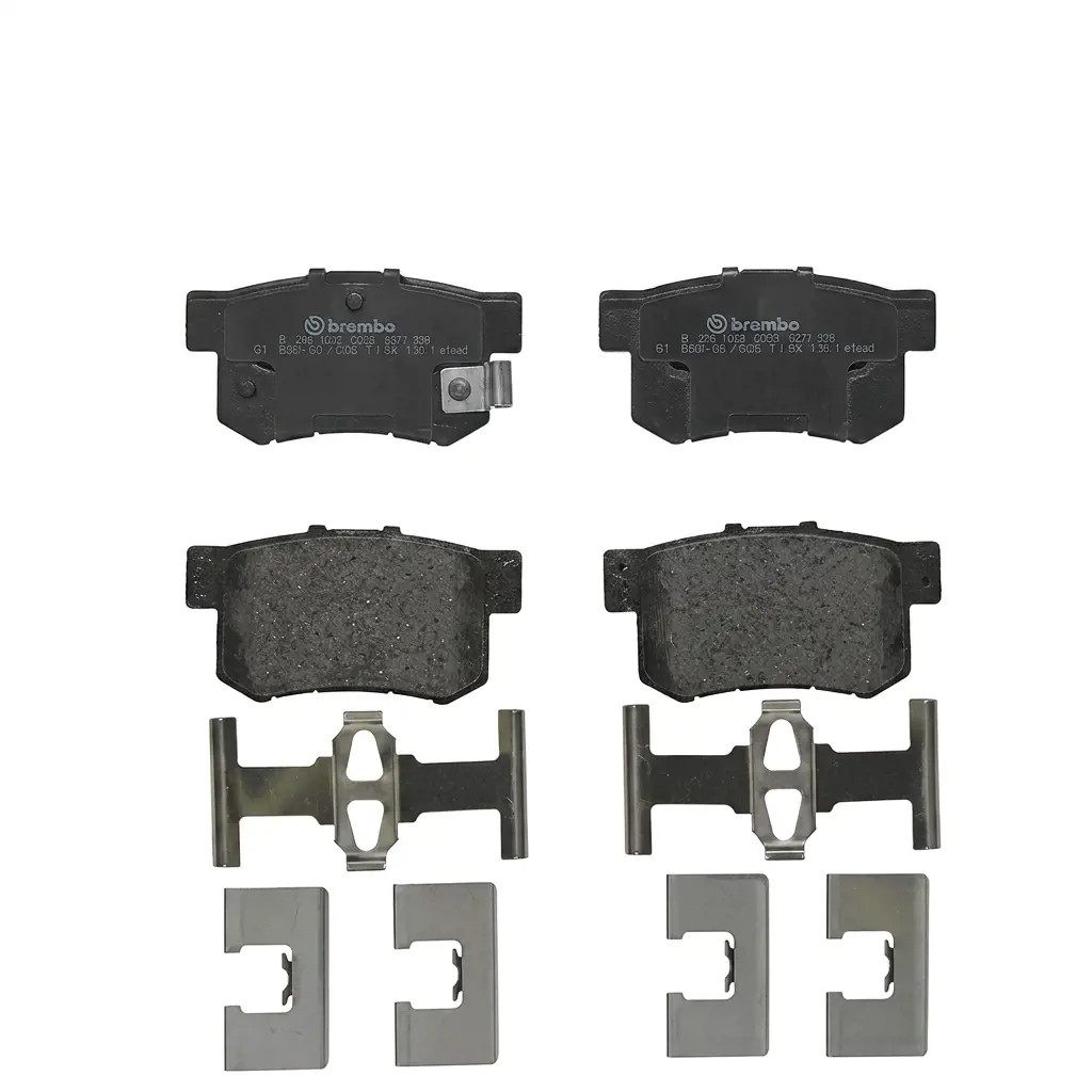 BREMBO P 79 027 Bremsbeläge Hinten für SX4 Sedici Swift Civic - Bild 2