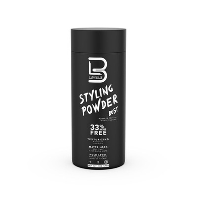 L3 Level 3 Styling Powder - Natural Look Mens Powder - Easy to Apply with No Oil