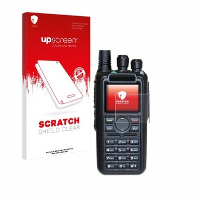 Schutz Folie für AnyTone AT-D878UV II Plus Kratzfest Anti Fingerprint Klar