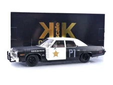 KK SCALE MODELS 1/18 - DODGE MONACO BLUES MOBILE - 1974 181127BK