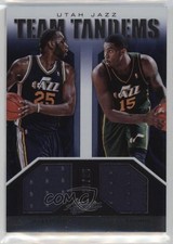 2012-13 Absolute Team Tandems Jerseys /25 Al Jefferson Derrick Favors #24 12jy