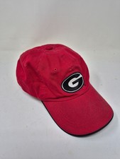Georgia Bulldogs Hat Cap Red Strap Back Genuine College Fan Favorite