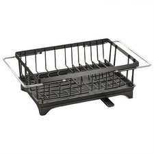 2in1 für Küche Trockengestell und Utensilienhalter für organisierte Arbeitsplatten