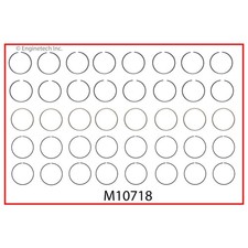 Enginetech M10718-005 Engine Premium Piston Ring Complete Set For Classic Cars