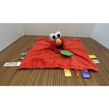 Bright Starts Sesame Street Snuggle with Elmo Lovey Security Blanket Teether Toy
