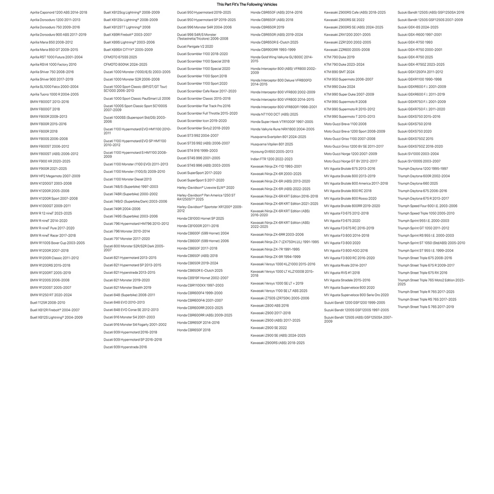 Pirelli Dablo Rosso IV Rear Motrcycle Tire For TRIUMPH Street Triple 675 2008-16 - Изображение 3 из 3