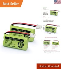 Reliable 2-Pack BT162342/BT262342 Batteries for VTech and AT T Cordless Phones
