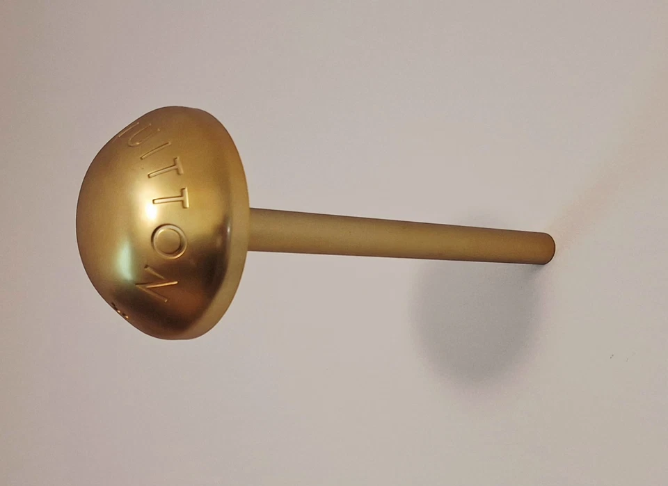 LOUIS VUITTON 2013 Store Window Display Rivet Stud LV Brushed Gold Plastic RARE - Image 2 of 4