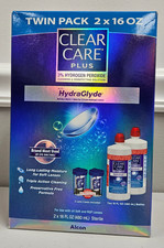 Clear Care Plus Cleaning Solution Twin Pack H...