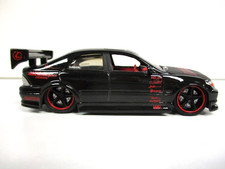 Jada - Dub City - Import Racer - Lowered Lexus Is300 Tuner Black - 164