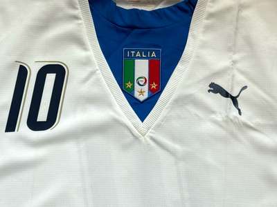 2006 Italy Away Jersey #10 Totti XL PUMA World Cup Winner NEW