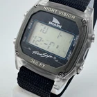 VTG Shark Freestyle Digital Quartz Watch Men 100m Clear Case ~ For Parts Repair