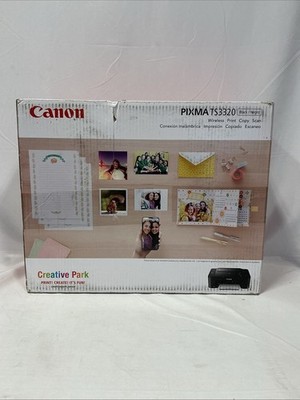 Canon Pixma TS3320 Inkjet All-In-One Printer - Black