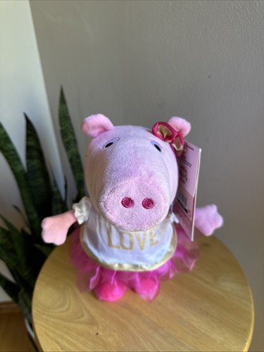 RARE Peppa Pig Waddler Singing Plush Valentine Birthday Party decoration 10” New - Picture 3 of 8