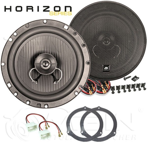 ESX Auto Lautsprecher FüR Ford Ranger Ab 2012 Heck TüR Hinten 2-Wege 180W #Abzt-image