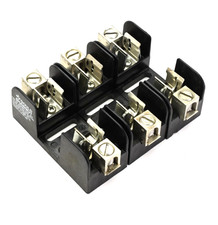 Lot of 3x Gould Shawmut 20306R Fuse Holder, 250 Volt, 30 Amp, 1 Pole