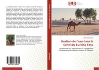 Lucien Ouedraogo | Gestion De L'eau Dans Le Sahel Du Burkina Faso | Taschenbuch