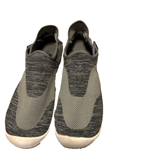 Ozark Trail Shoes Sz 11-12 Men's Gray Knit Rubber Grip Boat Shoes -Free Shipping