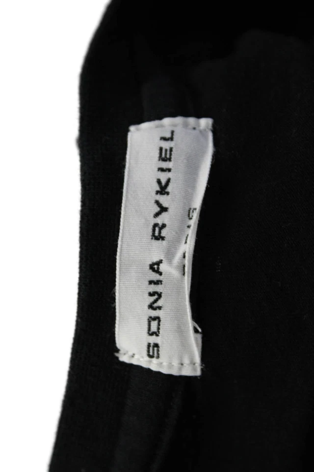 Sonia Rykiel Girls Cotton Heart Design Short Sleeve Graphic T-shirt Black Size M - Image 3 of 4