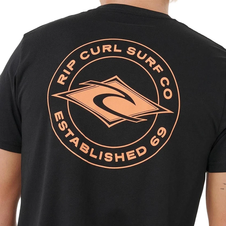 Rip Curl Staple S/S Camiseta - Negra - Imagen 4 de 4