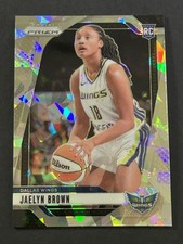 2024 Panini Prizm WNBA #31 Jaelyn Brown Ice Prizms Rookie Dallas Wings