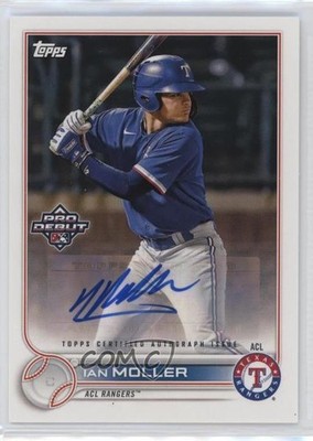 2022 Topps Pro Debut Auto Ian Moller #PD-5 Auto 7bt