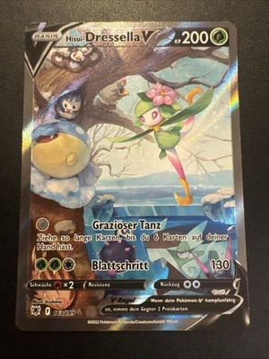 Hisui-Dressella V Alternative Art Pokemon 163/189 Astralglanz Deutsch