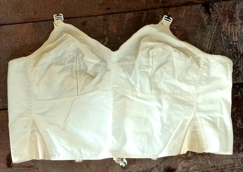 Womens Vintage Home Spun Style Longline Bra, Unisex