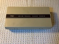 Arvin Transistor AM/FM Travel Clock Radio 1963
