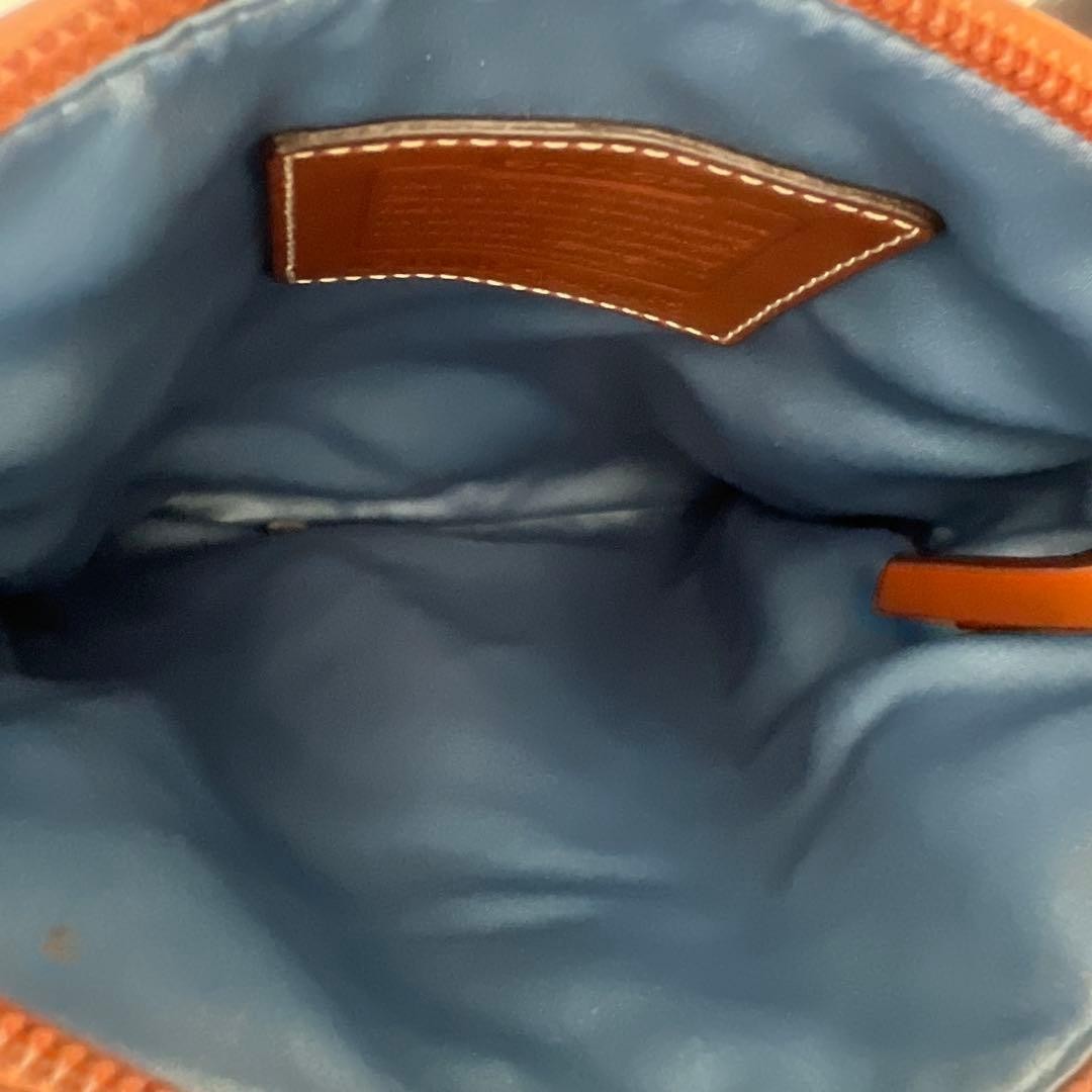 Condition Coach Shoulder Bag Patchwork Denim Canv… - image 11