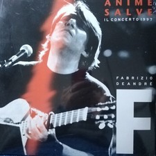 3lp Fabrizio  DE ANDRE 'Anime salve-il concerto 1997' PRIMA STAMPA2013 sigillato