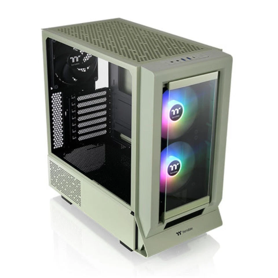 ATX Semi-Tower Gehäuse THERMALTAKE Ceres 350 MX grün