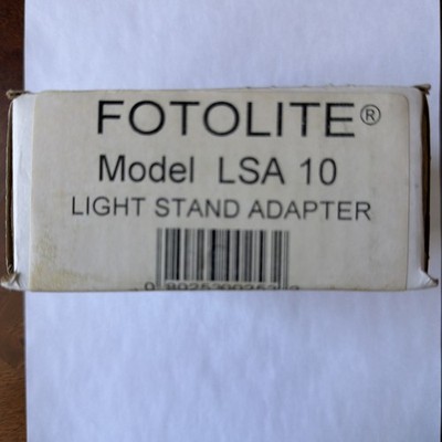 Testrite Fotolite LSA-10  Light Stand Adapter - Made In USA - **NEW**