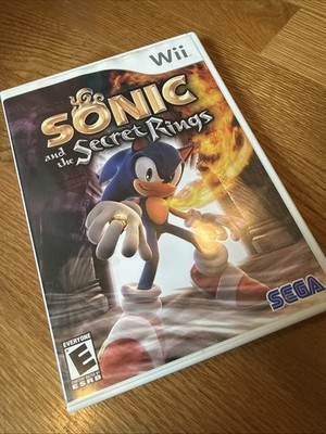Sonic and the Secret Rings (Nintendo Wii, 2007) (RVL-RSRE-USA)