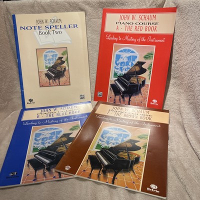 John W. Schaum Piano Course A, B, & F: Note Speller Book Two