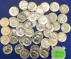 1959 Roosevelt Proof Silver Dimes Short Roll (48 Pieces)