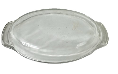 ANKER HOCKING OVALE BACKFORM kleines KLARGLAS - 9” X 5” - OFENGESCHIRR - Bild 2 von 3