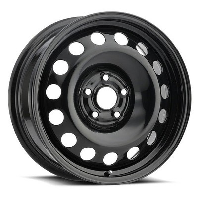16x6.5 Vision HD SW60 Snow Black Wheel 5x100 (40mm) CAPS SEPARATE