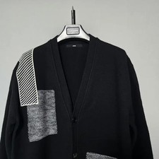 System 95 100 Wool Long Cardigan M-Size 206 
